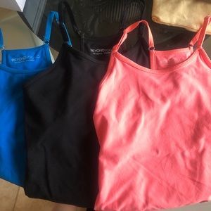Lot of 3 Beyond Yoga Tanks
